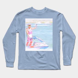 TVVIN_PINEZ_M4LL - a q u a h o l i c Long Sleeve T-Shirt